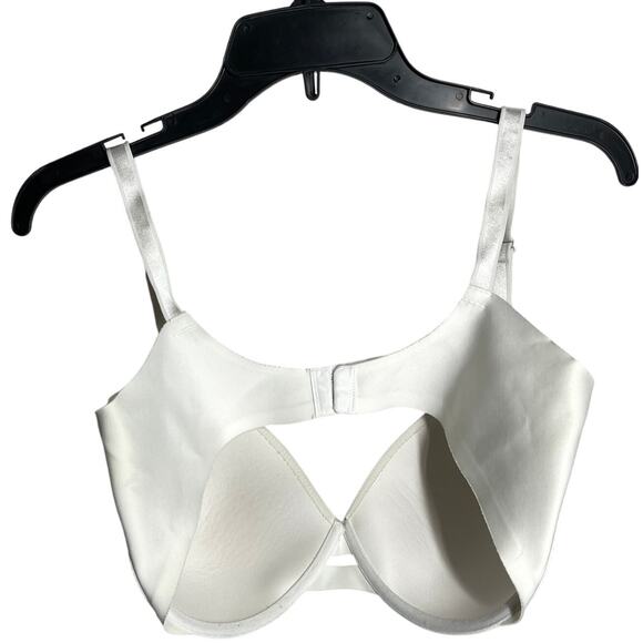 Simply Perfect Warners Bra 38D TA4356 Off White Underarm Smoothing Underwire - Picture 2 of 3